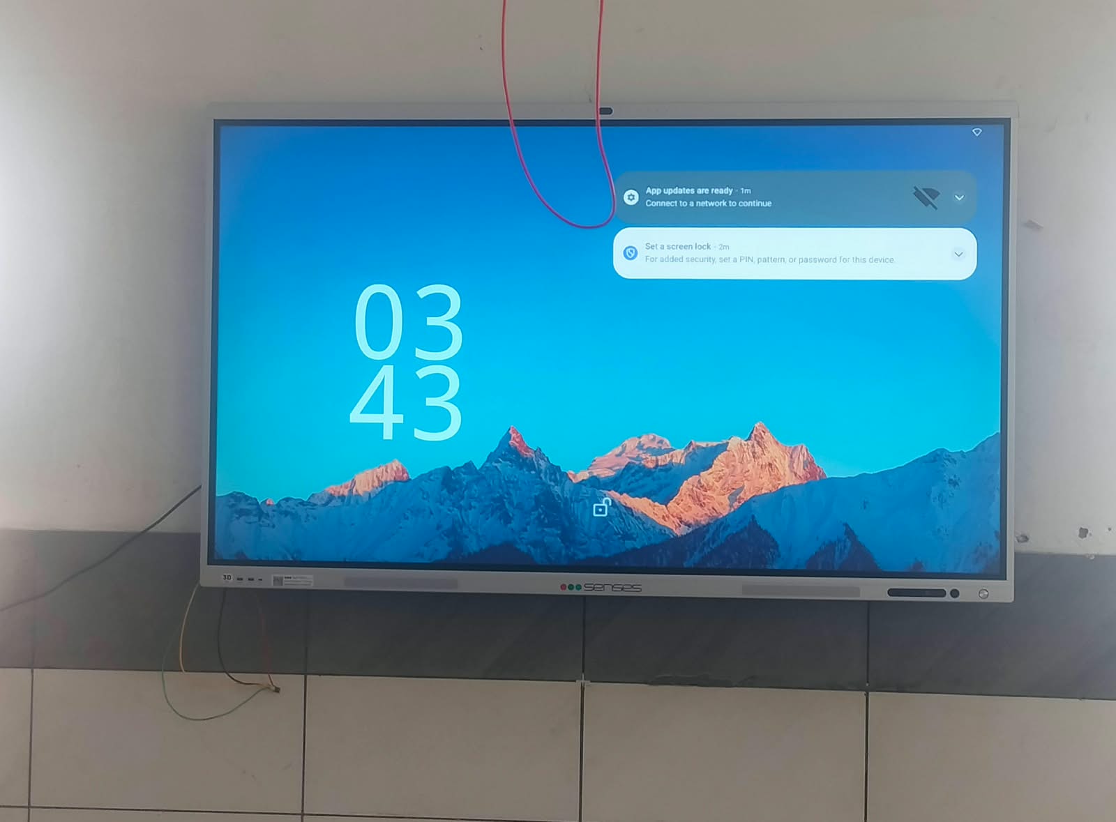 Smart Board at Golden International School